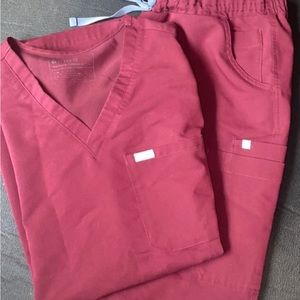 Medium maroon Fig set